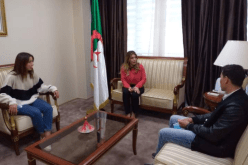 بالصور.. سواكري تجدد دعمها للبطلين الجزائريين للملاحة الشراعية