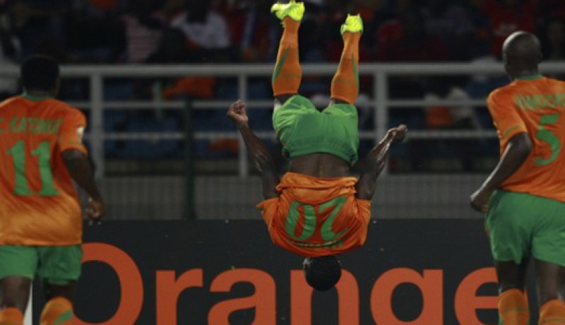 فوز المنتخب الزامبي على نظيره السينغالي