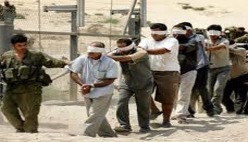 عتقال 10 فلسطينيين في مناطق مختلفة بالضفة الغربية