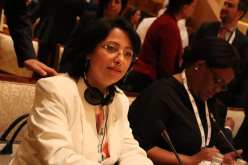 بالصور .. زرواطي تُشارك في أشغال الاجتماع التحضيري للقمة العالمية للمناخ بأبو ظبي