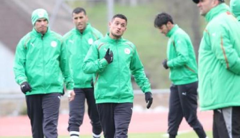 زياني لم يتدرب مع المجموعة لكنه جاهز لمباراة اليوم