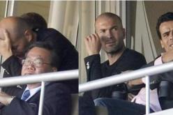 زيدان يحضر مواجهة الخضر ويتحسّر على طريقة فوز السلوفينيين