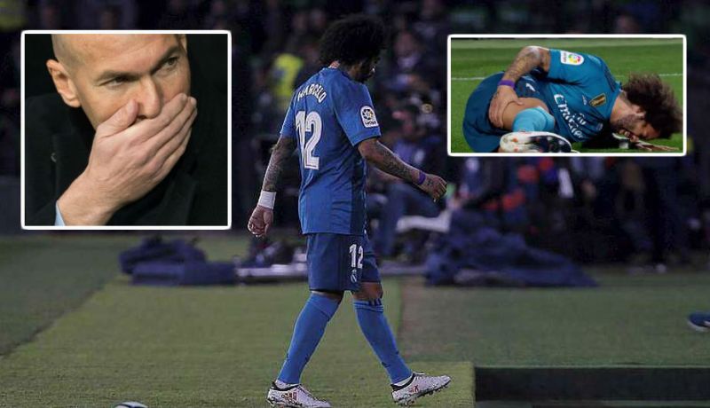 مارسيلو يزيد من متاعب زيدان !