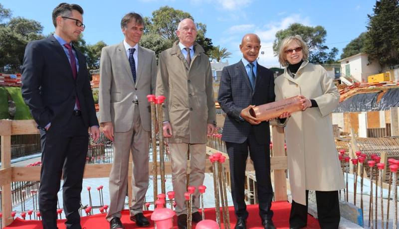بالصور..زوخ يُشارك في وضع حجر الأساس للمقر الجديد لسفارة ألمانيا في الجزائر