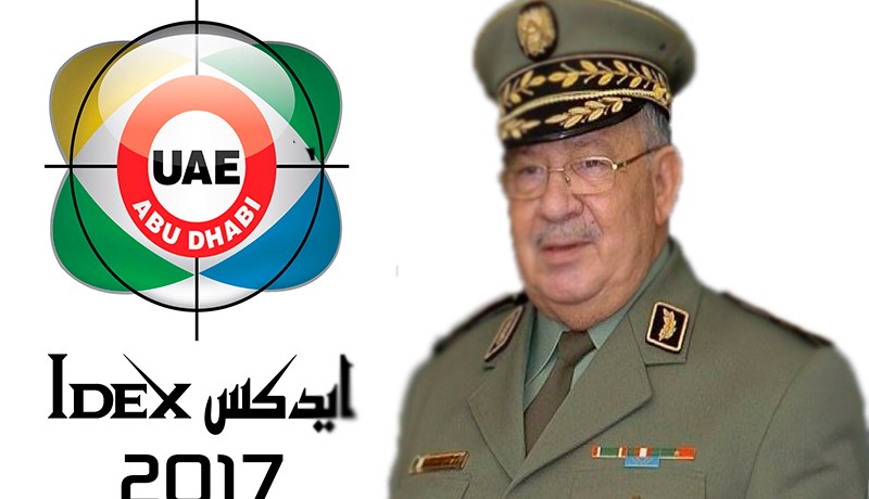 الفريق قايد صالح يمثل الرئيس بوتفليقة في معرض أبوظبي للدفاع