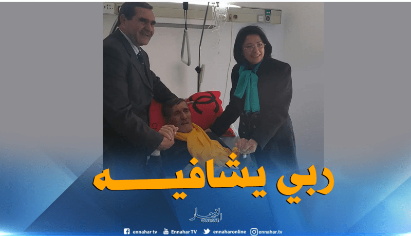زرواطي ومهداوي يزوران أسطورة الكرة الجزائرية “زوبا”