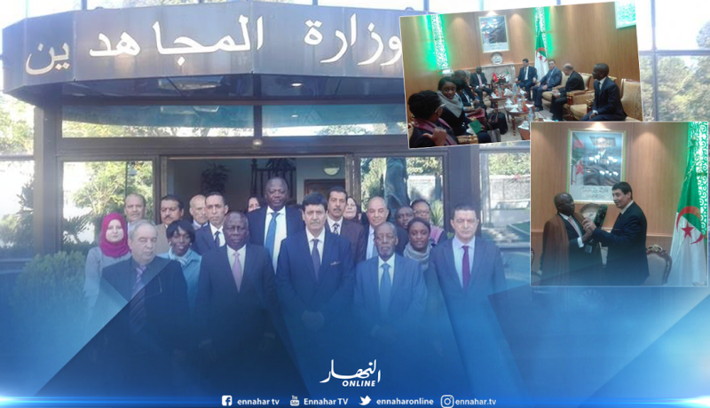 زيتوني يوقع اتفاقية تعاون للتكفل بالمجاهدين وقدماء المحاربين مع نظيره الأنغولي