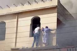 بالفيديو: شاب يخاطر بنفسه لإنقاذ إمرأتين من حريق مهول في وهران