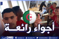 نجوم الخضر يُجرون حصة تقوية العضلات بسيدي موسى