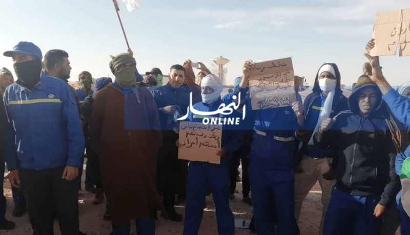 عمال شركة “بي جي بي ” الصينية يحتجون ويطالبون السلطات بالتدخل في تنركوك بادرار