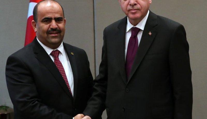 أردوغان يستقبل رئيس المجلس الشعبي الوطني سليمان شنين