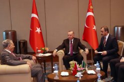 أردوغان يستقبل رئيس مجلس الأمة بالنيابة صلاح قوجيل