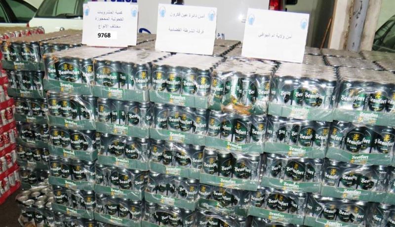 الوادي: حجز أزيد من 19 ألف وحدة من المشروبات الكحولية