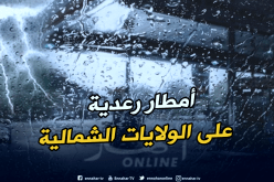 أمطار رعدية على 9 ولايات من الوطن بداية من زوال اليوم