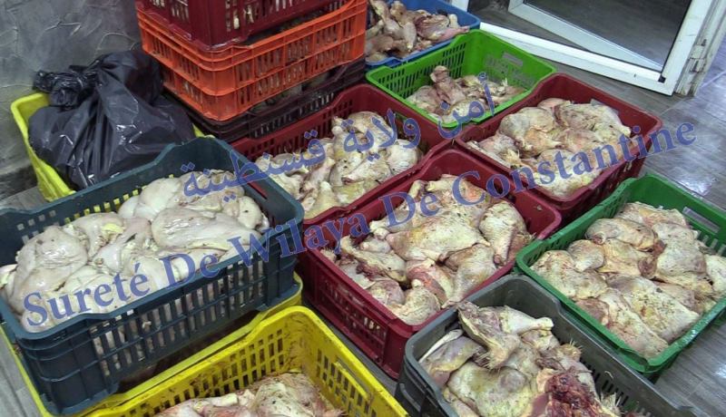 قسنطينة: توقيف 4 أشخاص في قضية تعريض حياة الغير للخطر وبيع لحوم مسمومة