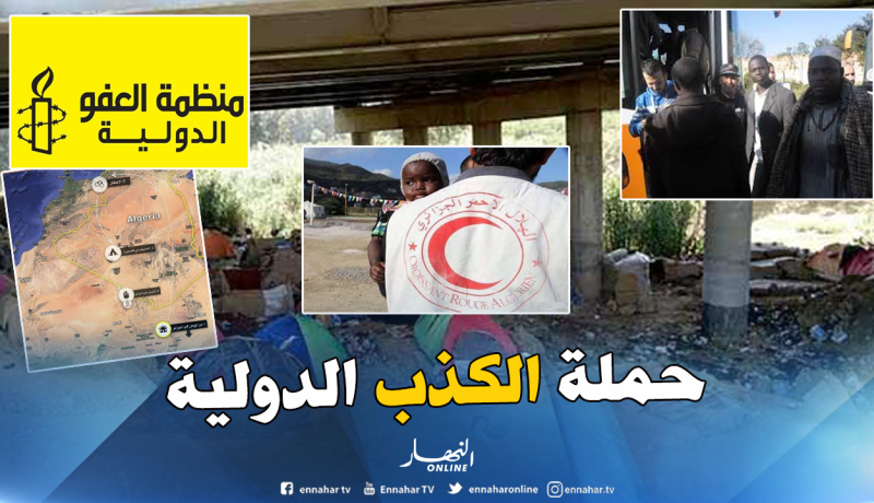 “امنيستي” تعود للإفتراء على الجزائر
