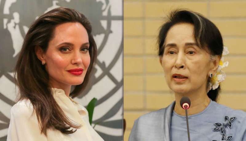 أنجلينا جولي: “لا تصمتوا عن مسلمي الروهينغا”