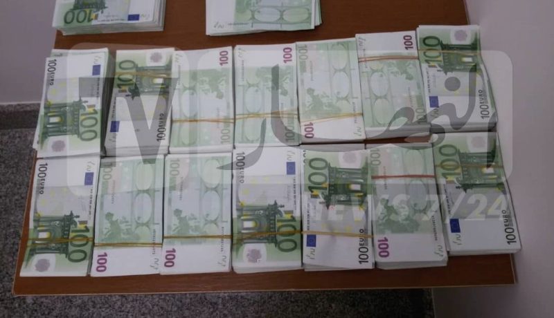حجز 14650 أورو بحوزة تونسيين بالطارف