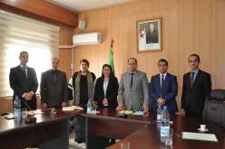 بالصور.. إبراهيم بومزار يكرم إطارات الوزارة المشرفين على إيصال القضية الفلسطينية في الاتحاد البريدي العالمي