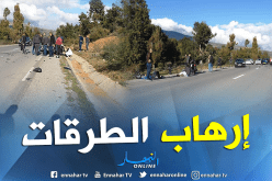 بالصور.. قتيل وجريح في حادث مرور بسطيف
