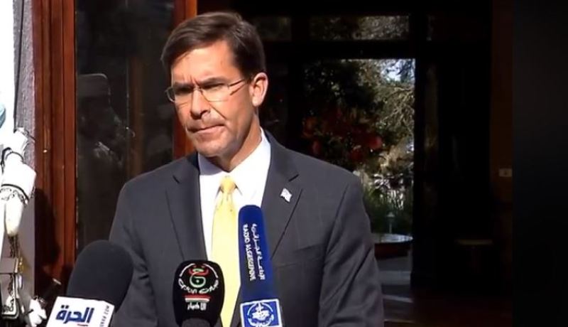 بالفيديو.. هذا ما قاله وزير الدفاع الأمريكي بعد لقائه بالرئيس تبون