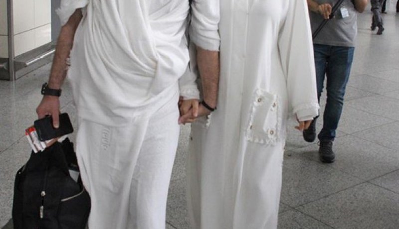 الحاج مراد يلدريم مع زوجته في سياحة أمريكية