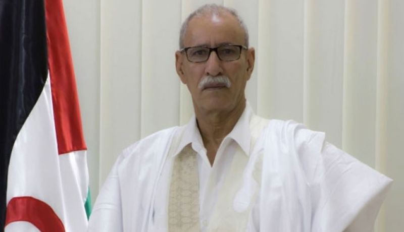 الرئيس الصحراوي ابراهيم غالي يهنئ الشعب الجزائري بعد التتويج بكأس افريقيا 