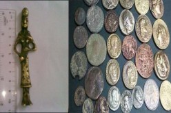 حجز تمثال وقطع نقدية  نادرة بالطارف