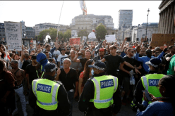 اعتقال أكثر من 30 شخصا في احتجاجات لندن بسبب كورونا