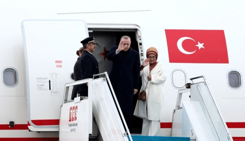 أردوغان في زيارة إلى الجزائر على رأس وفد رفيع المستوى