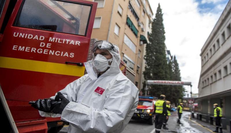 إسبانيا تسجل أعلى حصيلة وفيات يومية بكورونا منذ أفريل