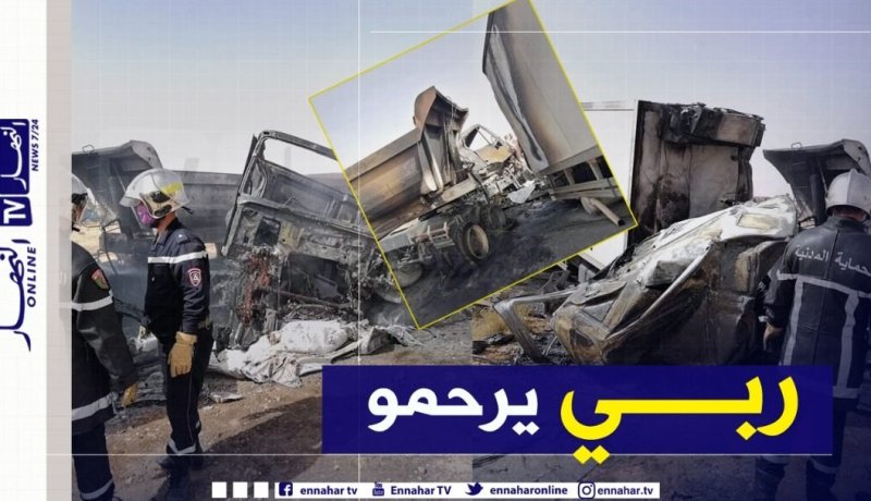 غليزان: وفاة شخص وإصابة إثنين آخرين في حادث مرور ببلدية حمادنة