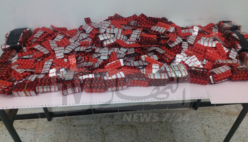 تيارت: الدرك يحجز أكثر من 1200 قرص مهلوس