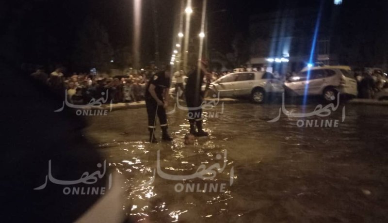 إنقاذ عذّة أشخاص حاصرتهم مياه الأمطار خلال يومين بعدّة ولايات