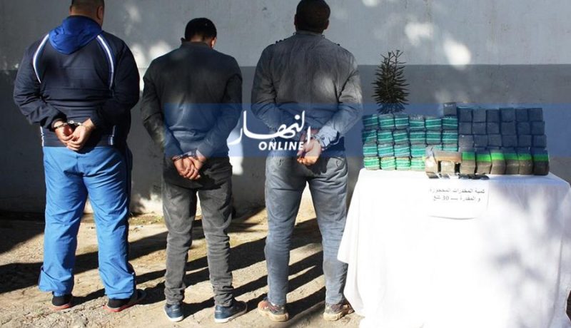 توقيف أربعة أشخاص بتهمة حيازة المخدرات والمتاجرة بها في 3 ولايات