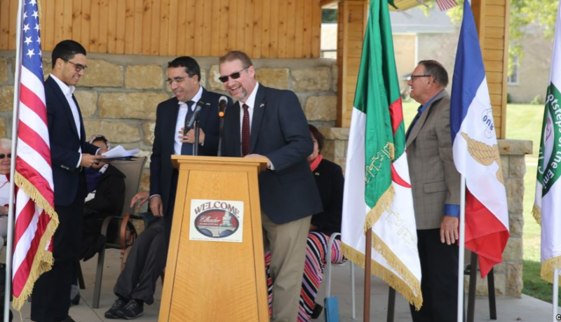 الصور.. احتفاء جزائري أمريكي بالأميرعبد القادر في” أيوا”الأمريكية