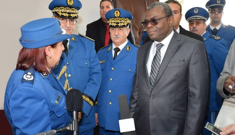 الأمين العام لوزارة الأمن المالي في زيارة للمدرسة العليا للشرطة علي تونسي