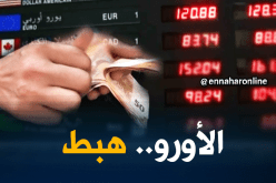 مالية: الأورو يتراجع في السوق الرسمية ب 0.19 بالمائة