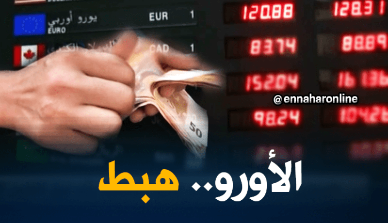 مالية: الأورو يتراجع في السوق الرسمية ب 0.19 بالمائة