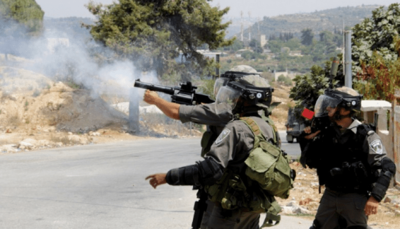 الإحتلال الصهيوني يعتقل 8 فلسطينيين ويصيب آخر بالرصاص في الضفة الغربية