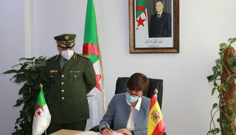 بالصور.. المديرة العامة للحرس المدني الاسباني ماريا غاميز غاميز في زيارة  بالجزائر