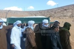 بالصور.. الفقيد الحاج عمر بن عبد  القادر حاج  قويدر شيخ زاوية الأشياخ يوارى الثرى بمقبرة الزاوية بالمنصورة