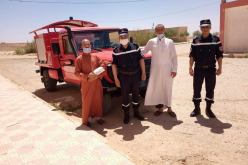 الحماية المدنية بالأغواط تُوزع الكمامات على شُيوخ الزوايا