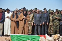 تشييع جثمان البخاري أحمد إلى مثواه الأخير بمقبرة السمارة بمخيمات اللاجئين الصحراويين