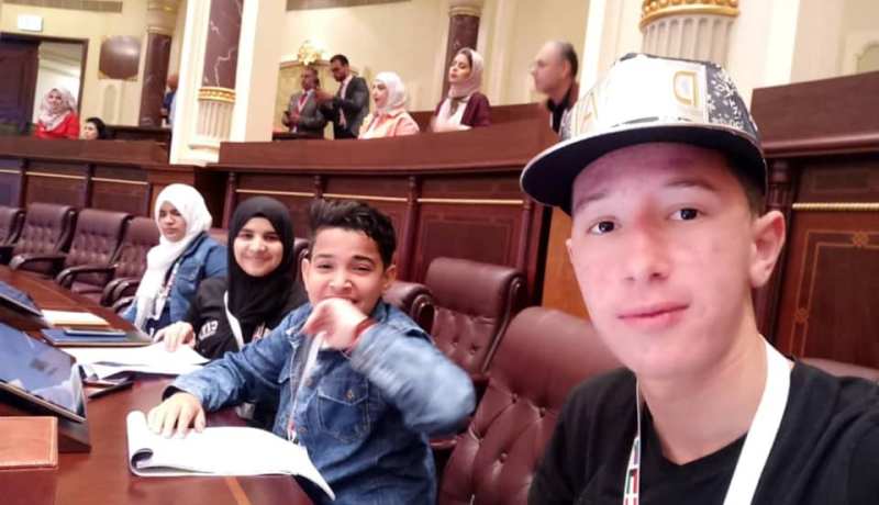 بالصور.. أطفال الجزائر يشاركون في اجتماع أعضاء البرلمان العربي للطفل بالإمارات