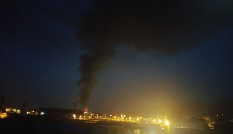 بالفيديو.. حريق مهول يلتهم مستودع بأولاد يعيش في البليدة