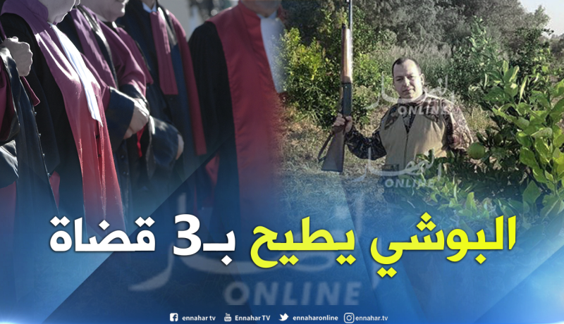 إقصاء 5 قضاة 3 منهم متورطين في قضية “البوشي”