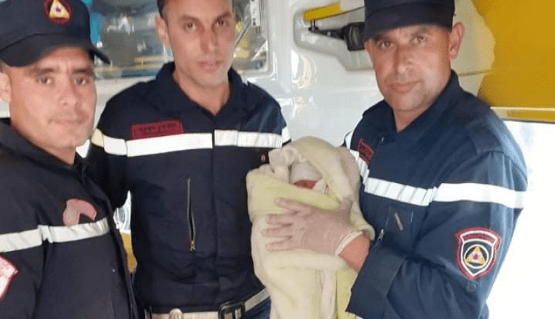 أعوان الحماية المدنية يساعدون سيدة على الولادة بالبويرة