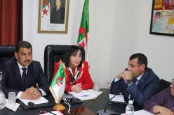 بالصور.. حراث وسيد الشيخ يجتمعان بإطارات قطاع البيئة والطاقات المتجددة