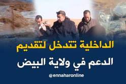 مندوب المخاطر الكبرى بالداخلية في زيارة إلى ولاية البيض